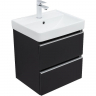 Тумба под раковину Aquanet Вега 50 329594 подвесная Черная, купить, цена, заказать, магазин, доставка, скидка, промокод, купить, цена, заказать, магазин, доставка, скидка, промокод