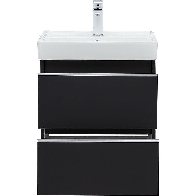 Тумба под раковину Aquanet Вега 50 329594 подвесная Черная, купить, цена, заказать, магазин, доставка, скидка, промокод, купить, цена, заказать, магазин, доставка, скидка, промокод