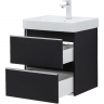 Тумба под раковину Aquanet Вега 50 329594 подвесная Черная, купить, цена, заказать, магазин, доставка, скидка, промокод, купить, цена, заказать, магазин, доставка, скидка, промокод