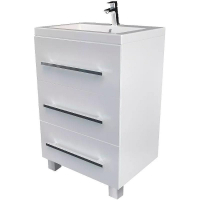 Тумба под раковину Marka One Mix 60Н У75940 Белая, купить, цена, заказать, магазин, доставка, скидка, промокод, купить, цена, заказать, магазин, доставка, скидка, промокод