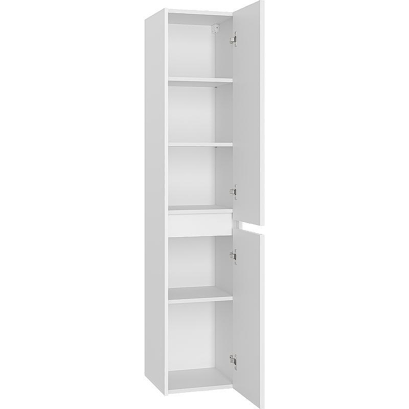 Шкаф пенал Brevita Balaton 35 R BAL-05035-01-2П подвесной Белый матовый, купить, цена, заказать, магазин, доставка, скидка, промокод, купить, цена, заказать, магазин, доставка, скидка, промокод