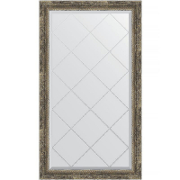 Зеркало Evoform Exclusive-G 128х73 BY 4221 с гравировкой в багетной раме - Старое дерево с плетением 70, купить, цена, заказать, магазин, доставка, скидка, промокод, купить, цена, заказать, магазин, доставка, скидка, промокод