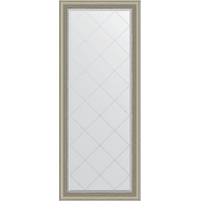 Зеркало Evoform Exclusive-G Floor 201х81 BY 6320 с гравировкой в багетной раме - Хамелеон 88