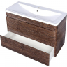 Тумба под раковину Style Line Люкс Plus 100 ЛС-00000663 подвесная Старое дерево, купить, цена, заказать, магазин, доставка, скидка, промокод, купить, цена, заказать, магазин, доставка, скидка, промокод