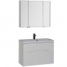 Комплект мебели для ванной Aquanet Латина 90 179840 подвесной Белый, купить, цена, заказать, магазин, доставка, скидка, промокод, купить, цена, заказать, магазин, доставка, скидка, промокод