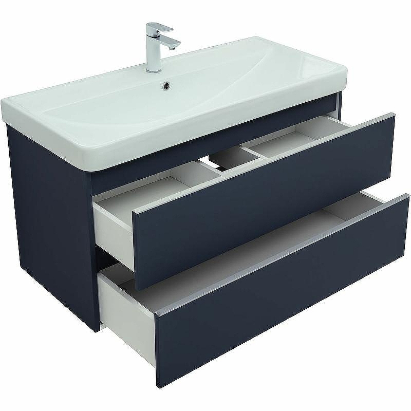 Тумба под раковину Aquanet Вега 100 329587 подвесная Маренго, купить, цена, заказать, магазин, доставка, скидка, промокод, купить, цена, заказать, магазин, доставка, скидка, промокод