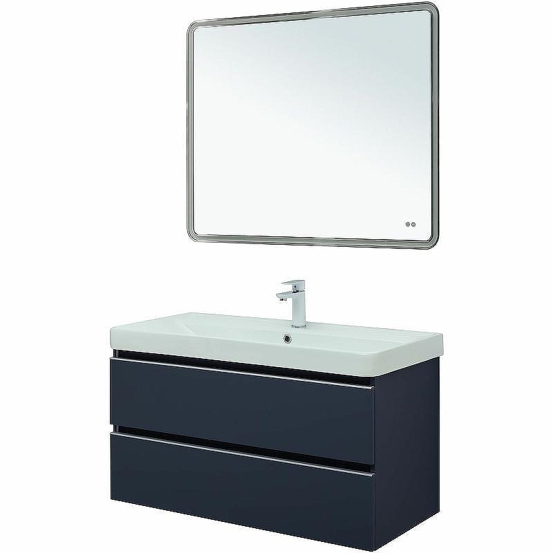 Тумба под раковину Aquanet Вега 100 329587 подвесная Маренго, купить, цена, заказать, магазин, доставка, скидка, промокод, купить, цена, заказать, магазин, доставка, скидка, промокод