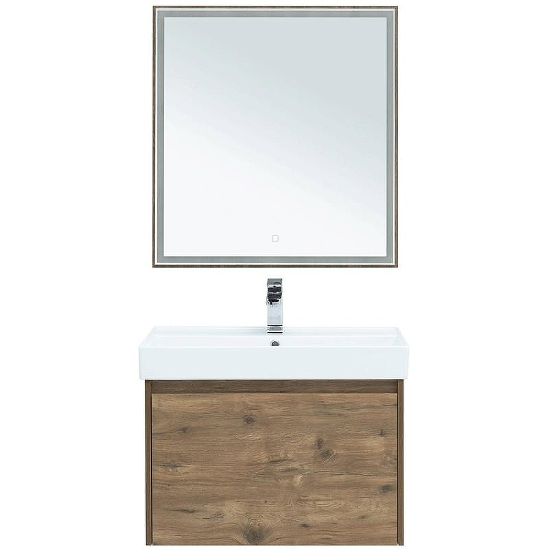 Зеркало Aquanet Nova Lite 75 249513 с подсветкой Дуб рустикальный, купить, цена, заказать, магазин, доставка, скидка, промокод, купить, цена, заказать, магазин, доставка, скидка, промокод