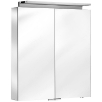 Зеркальный шкаф Keuco Royal L1 80 13603 171301 с подсветкой Серебрянный, купить, цена, заказать, магазин, доставка, скидка, промокод, купить, цена, заказать, магазин, доставка, скидка, промокод