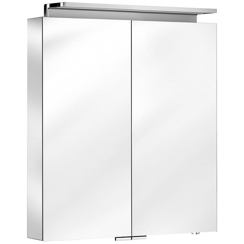 Зеркальный шкаф Keuco Royal L1 80 13603 171301 с подсветкой Серебрянный, купить, цена, заказать, магазин, доставка, скидка, промокод, купить, цена, заказать, магазин, доставка, скидка, промокод