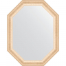 Зеркало Evoform Octagon 75x95 BY 7144 в багетной раме - Старый гипс 82, купить, цена, заказать, магазин, доставка, скидка, промокод, купить, цена, заказать, магазин, доставка, скидка, промокод