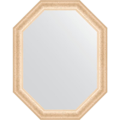 Зеркало Evoform Octagon 75x95 BY 7144 в багетной раме - Старый гипс 82