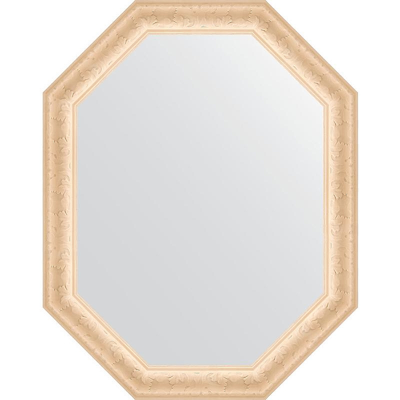 Зеркало Evoform Octagon 75x95 BY 7144 в багетной раме - Старый гипс 82, купить, цена, заказать, магазин, доставка, скидка, промокод, купить, цена, заказать, магазин, доставка, скидка, промокод