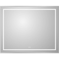 Зеркало BelBagno Kraft 100 SPC-KRAFT-1000-800-LED-TCH-WARM с подсветкой Сатин с сенсорным выключателем и подогревом, купить, цена, заказать, магазин, доставка, скидка, промокод, купить, цена, заказать, магазин, доставка, скидка, промокод