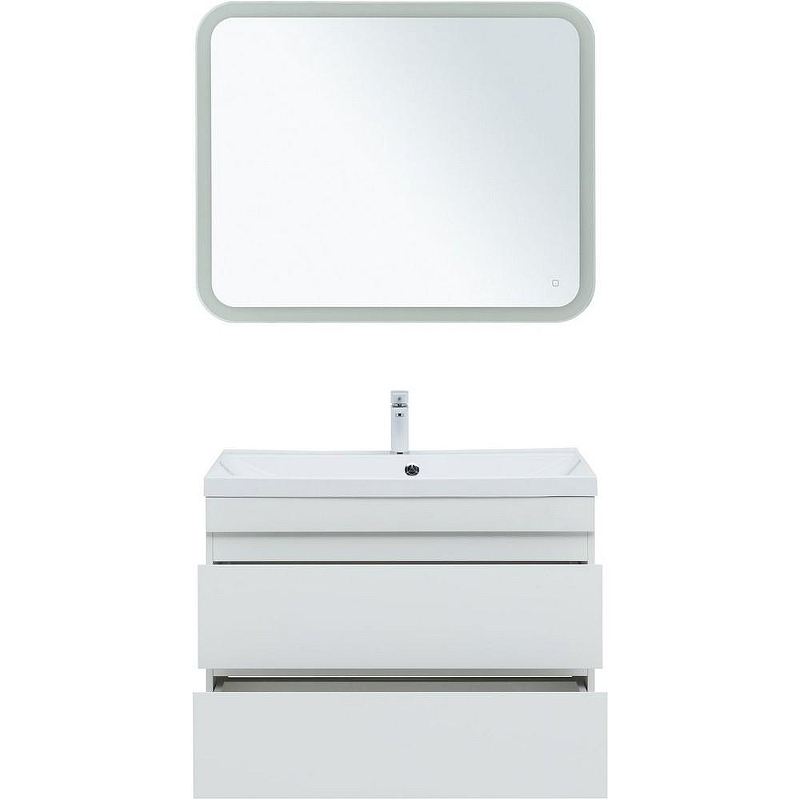 Тумба под раковину Aquanet Нота New 90 335419 подвесная Белый глянец, купить, цена, заказать, магазин, доставка, скидка, промокод, купить, цена, заказать, магазин, доставка, скидка, промокод