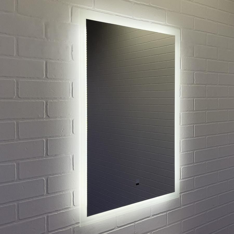 Зеркало Comforty Эдельвейс 55 00-00014239 с подсветкой с бесконтактным выключателем, купить, цена, заказать, магазин, доставка, скидка, промокод, купить, цена, заказать, магазин, доставка, скидка, промокод