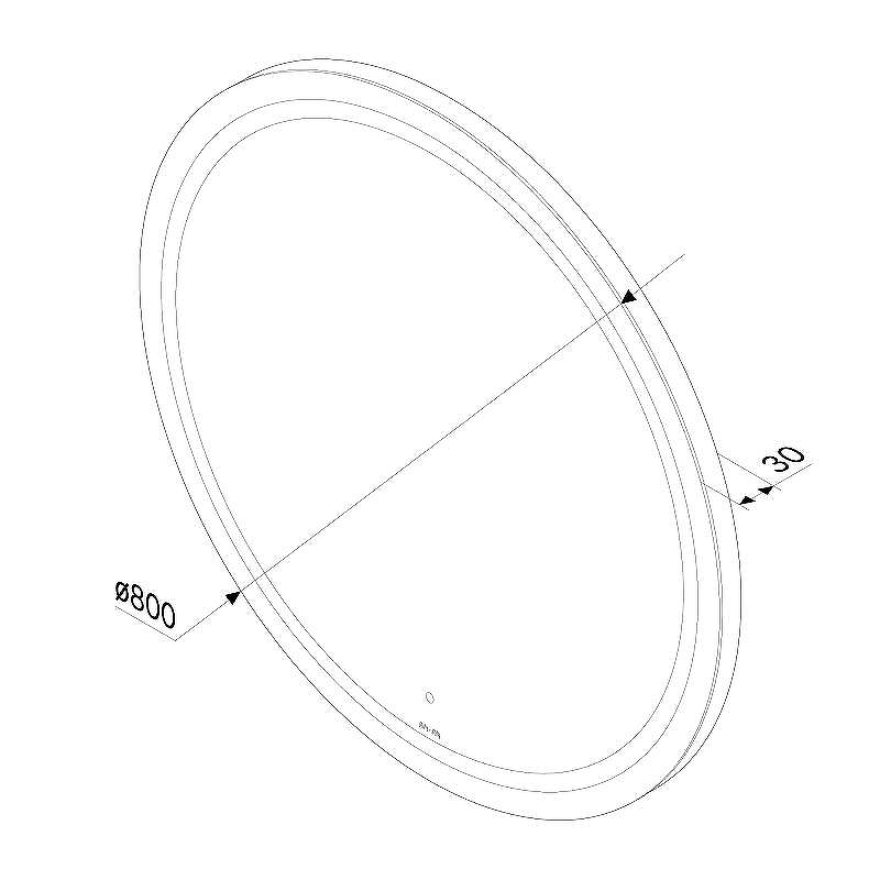 Зеркало AM.PM X-Joy 77 M85AMOX0801WG с сенсорным выключателем, купить, цена, заказать, магазин, доставка, скидка, промокод, купить, цена, заказать, магазин, доставка, скидка, промокод