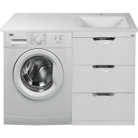 Тумба с раковиной Misty Куба 120 R УТ000001719 Белая, купить, цена, заказать, магазин, доставка, скидка, промокод, купить, цена, заказать, магазин, доставка, скидка, промокод