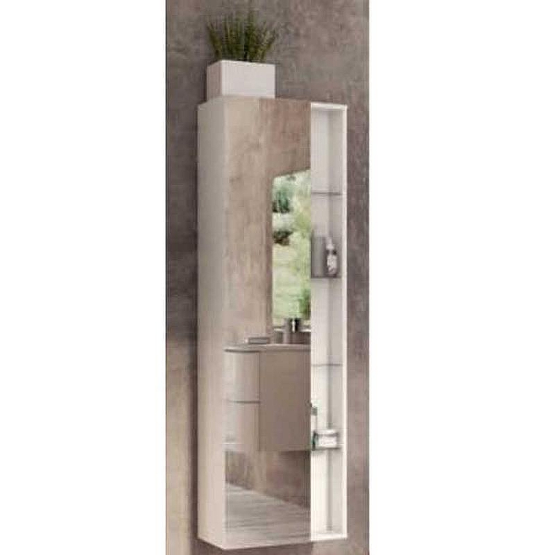 Шкаф пенал Cezares 45 53171 подвесной Bianco lucido, купить, цена, заказать, магазин, доставка, скидка, промокод, купить, цена, заказать, магазин, доставка, скидка, промокод