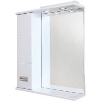 Зеркало со шкафом Onika Балтика 67.02 L 206701 с подсветкой Белое, купить, цена, заказать, магазин, доставка, скидка, промокод, купить, цена, заказать, магазин, доставка, скидка, промокод