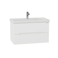 Тумба под раковину Onika Айленд 80 108060 подвесная цвет Белый, купить, цена, заказать, магазин, доставка, скидка, промокод, купить, цена, заказать, магазин, доставка, скидка, промокод