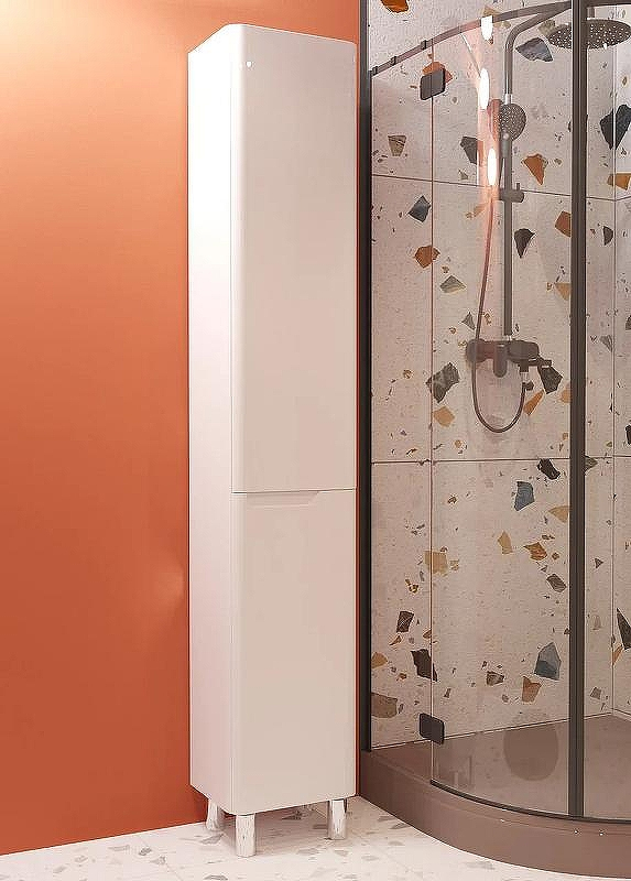 Шкаф пенал Эстет Kare Luxe 35 R ФР-00006000 Белый, купить, цена, заказать, магазин, доставка, скидка, промокод, купить, цена, заказать, магазин, доставка, скидка, промокод