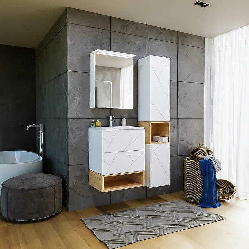 Подвесной шкаф Бриклаер Кристалл 35 4627125416026 Белый, купить, цена, заказать, магазин, доставка, скидка, промокод, купить, цена, заказать, магазин, доставка, скидка, промокод