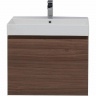 Тумба с раковиной Aquanet Нью-Йорк 70 213935 подвесная Орех, купить, цена, заказать, магазин, доставка, скидка, промокод, купить, цена, заказать, магазин, доставка, скидка, промокод