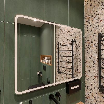 Зеркало DIWO Коломна 100 ЗЛП122 с подсветкой с сенсорным выключателем