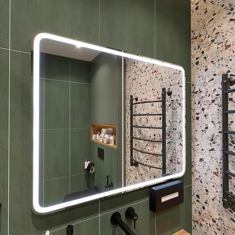 Зеркало DIWO Коломна 100 ЗЛП122 с подсветкой с сенсорным выключателем, купить, цена, заказать, магазин, доставка, скидка, промокод, купить, цена, заказать, магазин, доставка, скидка, промокод