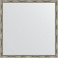 Зеркало Evoform Definite 57х57 BY 0608 в багетной раме - Серебряный бамбук 24, купить, цена, заказать, магазин, доставка, скидка, промокод, купить, цена, заказать, магазин, доставка, скидка, промокод