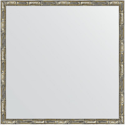 Зеркало Evoform Definite 57х57 BY 0608 в багетной раме - Серебряный бамбук 24