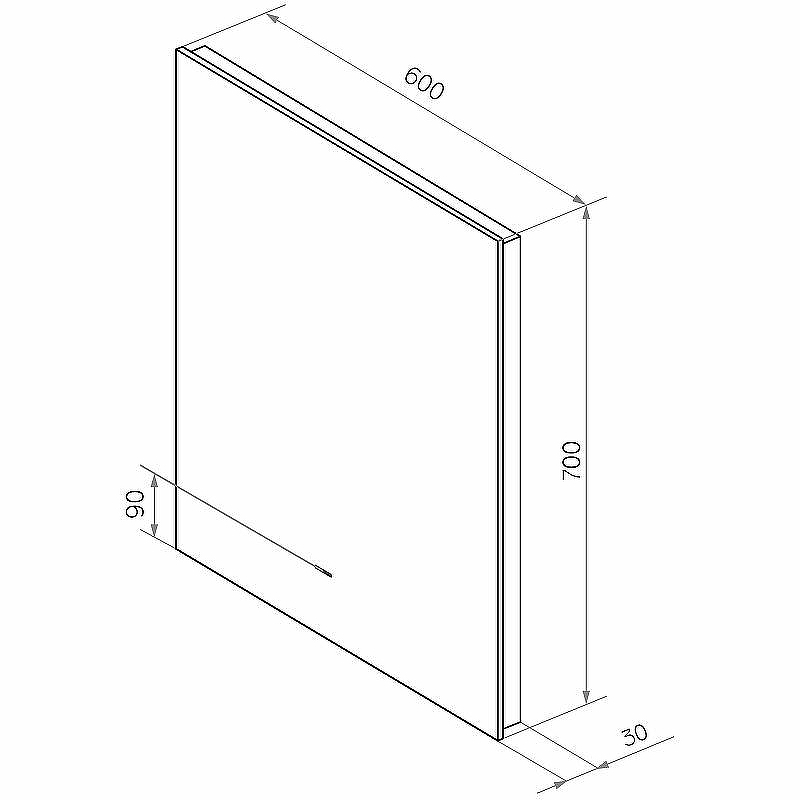 Зеркало Континент Trezhe 600x700 ЗЛП542 с подсветкой с бесконтактным выключателем, купить, цена, заказать, магазин, доставка, скидка, промокод, купить, цена, заказать, магазин, доставка, скидка, промокод