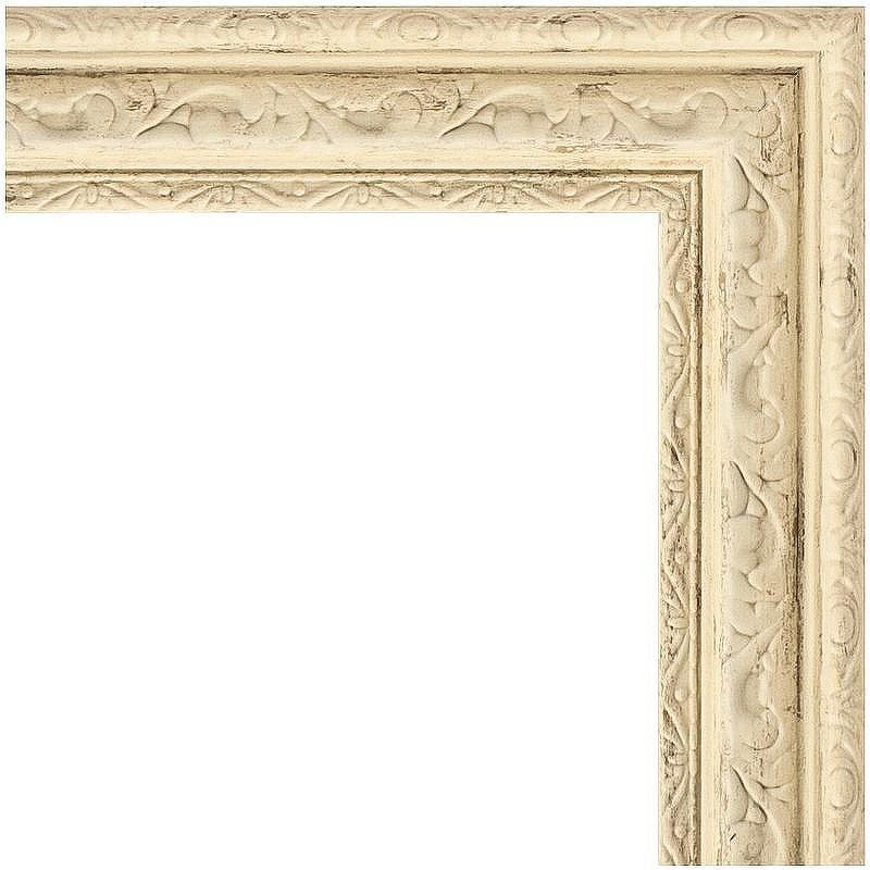 Зеркало Evoform Definite 73х73 BY 1025 в багетной раме - Слоновая кость 51, купить, цена, заказать, магазин, доставка, скидка, промокод, купить, цена, заказать, магазин, доставка, скидка, промокод