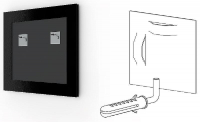 Зеркало Evoform Definite 73х73 BY 1025 в багетной раме - Слоновая кость 51