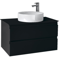Тумба под раковину Jacob Delafon Madeleine 80 EB2083-J53 подвесная Черная матовая, купить, цена, заказать, магазин, доставка, скидка, промокод, купить, цена, заказать, магазин, доставка, скидка, промокод