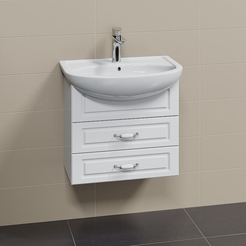 Тумба под раковину СанТа Верона 60 700191 подвесная Белая, купить, цена, заказать, магазин, доставка, скидка, промокод, купить, цена, заказать, магазин, доставка, скидка, промокод