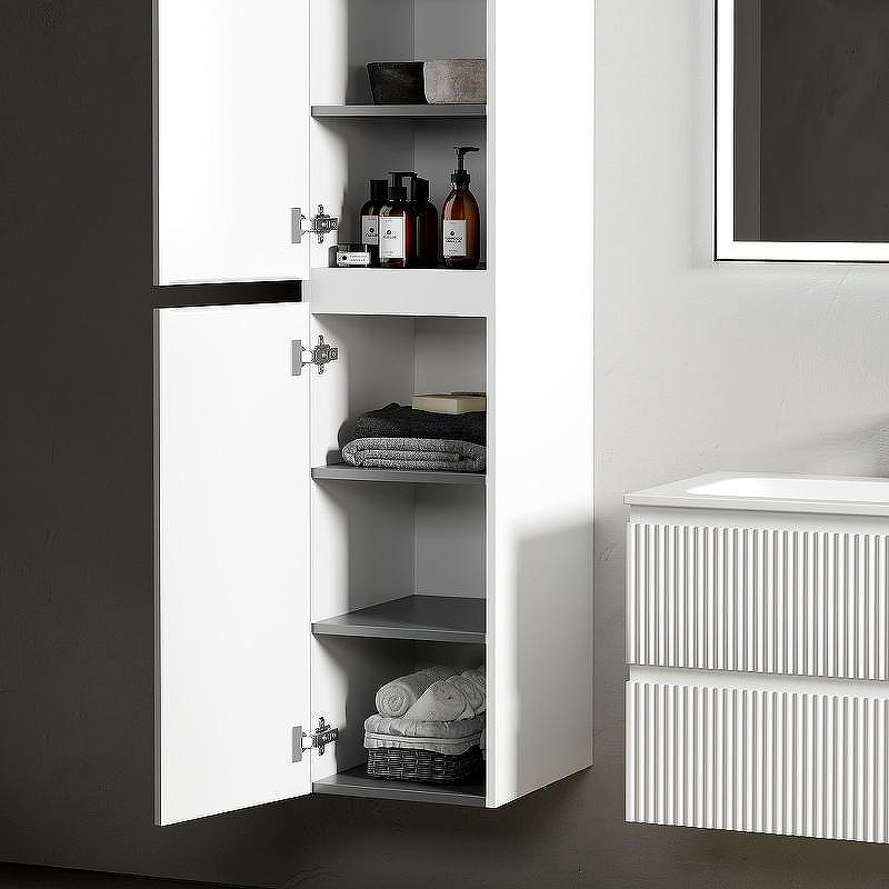 Шкаф пенал Sancos Snob R 35 PSNR35W подвесной Bianco, купить, цена, заказать, магазин, доставка, скидка, промокод, купить, цена, заказать, магазин, доставка, скидка, промокод