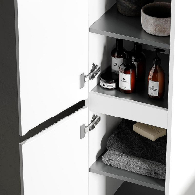 Шкаф пенал Sancos Snob R 35 PSNR35W подвесной Bianco