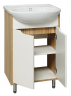 Тумба под раковину Runo Эко 50 00000001142 Белая Лиственница, купить, цена, заказать, магазин, доставка, скидка, промокод, купить, цена, заказать, магазин, доставка, скидка, промокод