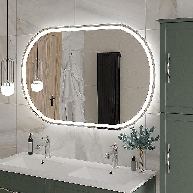 Зеркало Cezares Giubileo 120 CZR-SPC-GIUBILEO-1200-800-TCH-WARM с подсветкой с сенсорным выключателем и подогревом, купить, цена, заказать, магазин, доставка, скидка, промокод, купить, цена, заказать, магазин, доставка, скидка, промокод