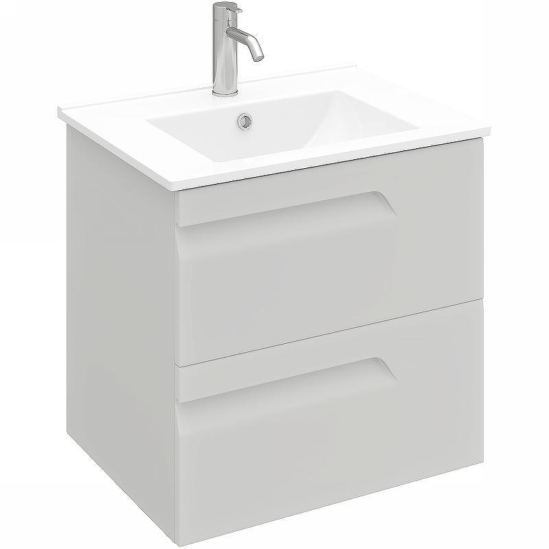 Тумба под раковину Laparet Atlas 60 LA-WCAB-60-125 подвесная Кашемир матовый, купить, цена, заказать, магазин, доставка, скидка, промокод, купить, цена, заказать, магазин, доставка, скидка, промокод