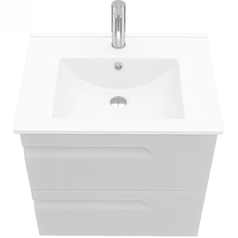 Тумба под раковину Laparet Atlas 60 LA-WCAB-60-125 подвесная Кашемир матовый, купить, цена, заказать, магазин, доставка, скидка, промокод, купить, цена, заказать, магазин, доставка, скидка, промокод