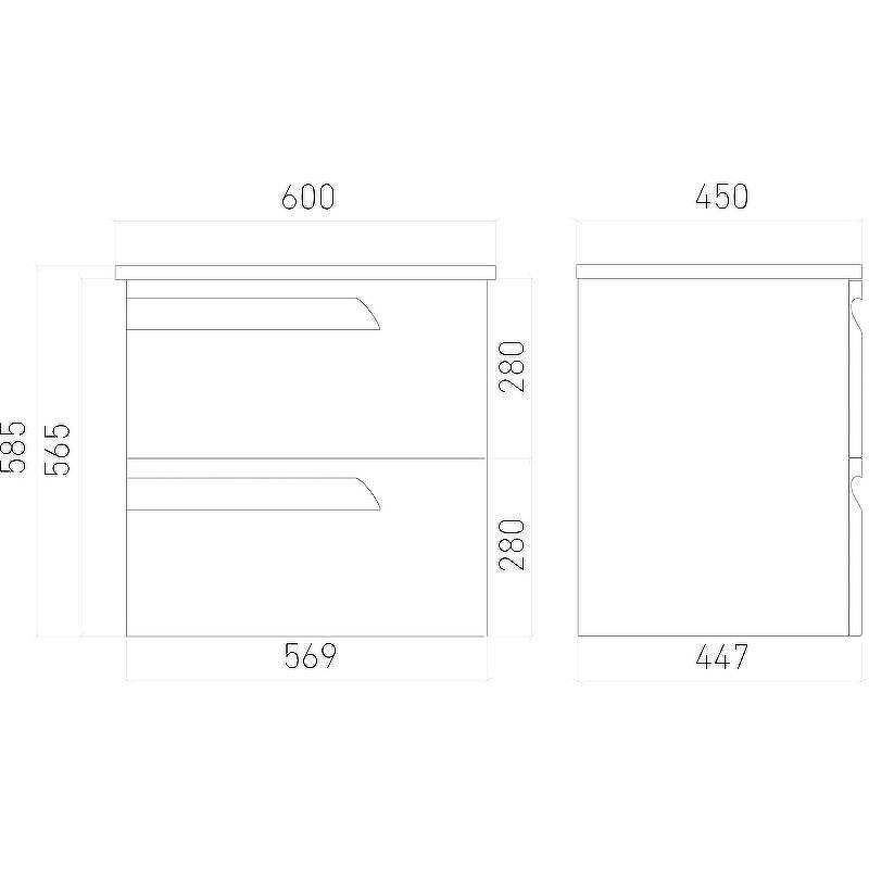 Тумба под раковину Laparet Atlas 60 LA-WCAB-60-125 подвесная Кашемир матовый, купить, цена, заказать, магазин, доставка, скидка, промокод, купить, цена, заказать, магазин, доставка, скидка, промокод