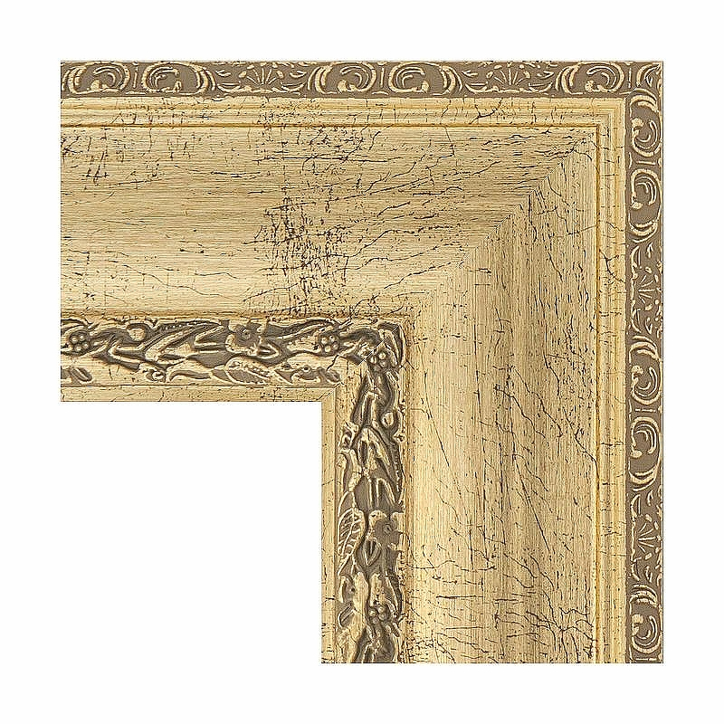 Зеркало Evoform Exclusive 62х52 BY 3376 с фацетом в багетной раме - Состаренное серебро с орнаментом 120, купить, цена, заказать, магазин, доставка, скидка, промокод, купить, цена, заказать, магазин, доставка, скидка, промокод