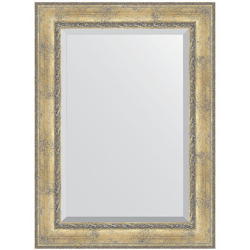 Зеркало Evoform Exclusive 112х82 BY 3480 с фацетом в багетной раме - Состаренное серебро с орнаментом 120, купить, цена, заказать, магазин, доставка, скидка, промокод, купить, цена, заказать, магазин, доставка, скидка, промокод