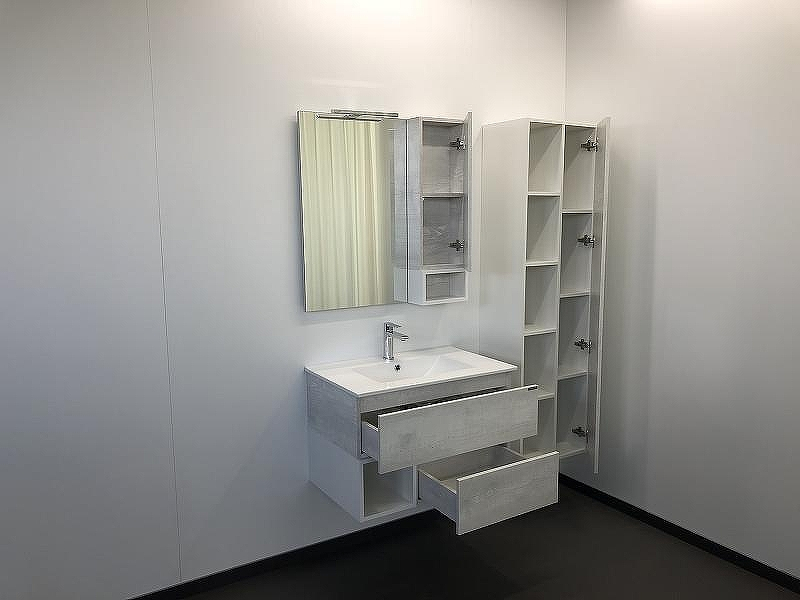 Тумба с раковиной Comforty Турин 75 00004147332 подвесная Дуб белый, купить, цена, заказать, магазин, доставка, скидка, промокод, купить, цена, заказать, магазин, доставка, скидка, промокод