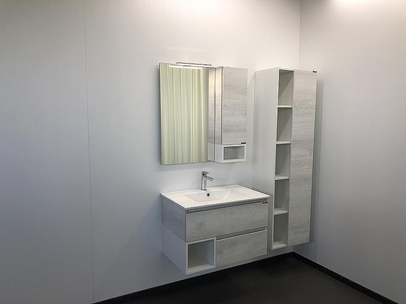 Тумба с раковиной Comforty Турин 75 00004147332 подвесная Дуб белый, купить, цена, заказать, магазин, доставка, скидка, промокод, купить, цена, заказать, магазин, доставка, скидка, промокод