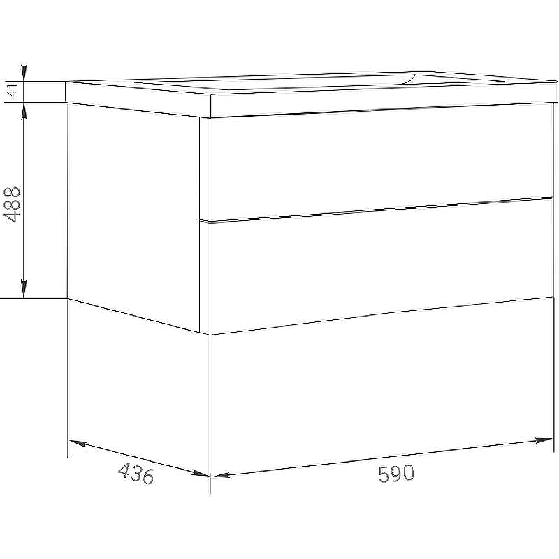 Тумба под раковину Marka One Mix 60П У76460 подвесная Чикаго светло-серый, купить, цена, заказать, магазин, доставка, скидка, промокод, купить, цена, заказать, магазин, доставка, скидка, промокод