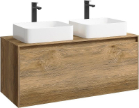 Корпус тумбы под раковину Aqwella 5 Stars Mobi 120 MOB0112DB подвесной Дуб балтийский, купить, цена, заказать, магазин, доставка, скидка, промокод, купить, цена, заказать, магазин, доставка, скидка, промокод